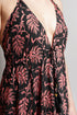 Lali - Vestito floreale con collo alto